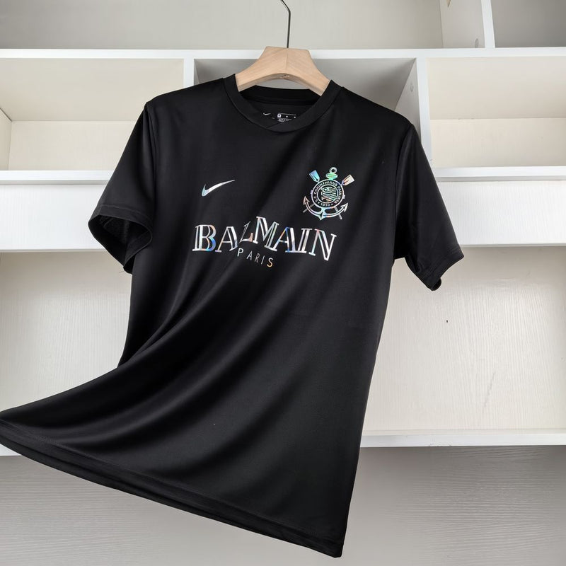 Camisa Edição Exclusiva Corinthians x Balmain Paris 2024/25 - Masculina