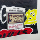 Regata Chicago Bulls Slap Sticker Michael Jordan 1997/98 - Hardwood Classics