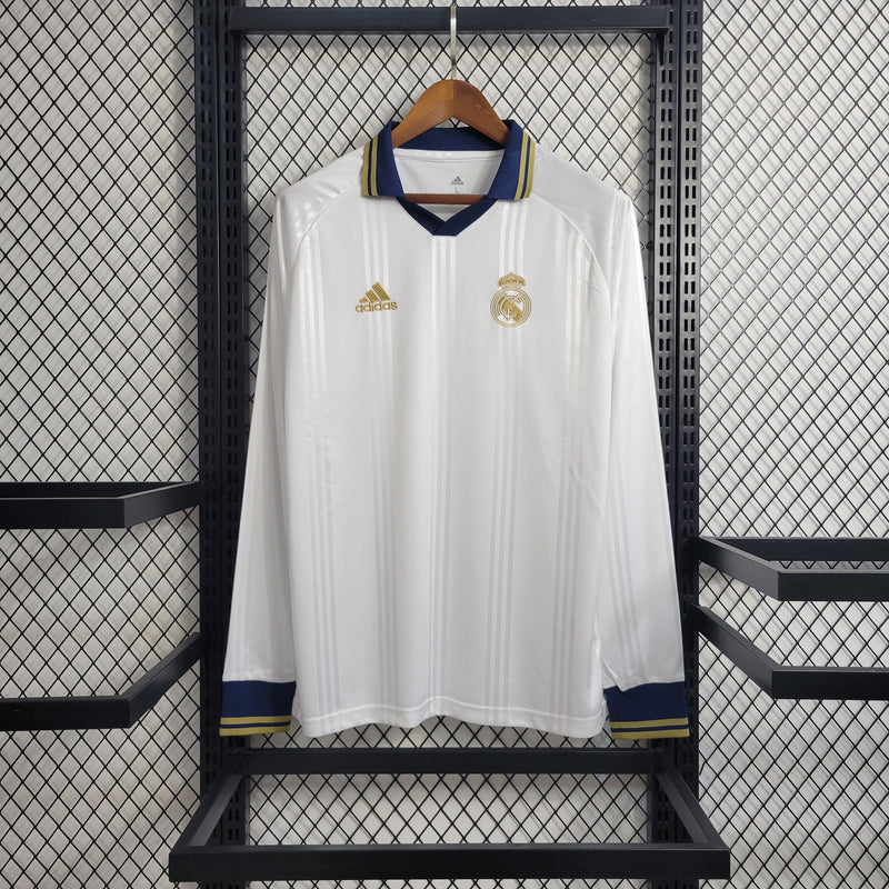 Camisa Real Madrid Icons 2020 Manga Longa - Masculina