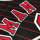 Regata Chicago Bulls Dennis Rodman Preta 1995/96 - Hardwood Classics