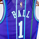 Regata Charlotte Hornets Roxa 2019/20 - Hardwood Classics
