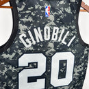 Regata San Antonio Spurs Camuflada Swingman 2017/18 - City Edition