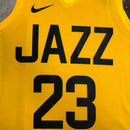 Regata Utah Jazz Amarela Swingman - Icon Edition