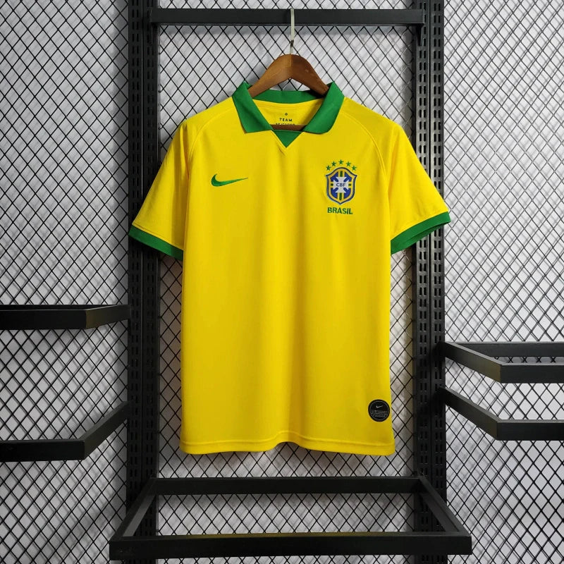 Camisa 1 Brasil Retrô 2019/20 - Masculina
