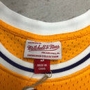 Regata Los Angeles Lakers Kobe Bryant Amarela 1996/97 - Hardwood Classics