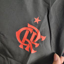 Jaqueta Corta-Vento Flamengo Preto e Vermelho 2023/24 - Masculino