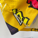 Regata Los Angeles Lakers Kobe Bryant Slap Sticker Amarela 1996/97 - Hardwood Classics