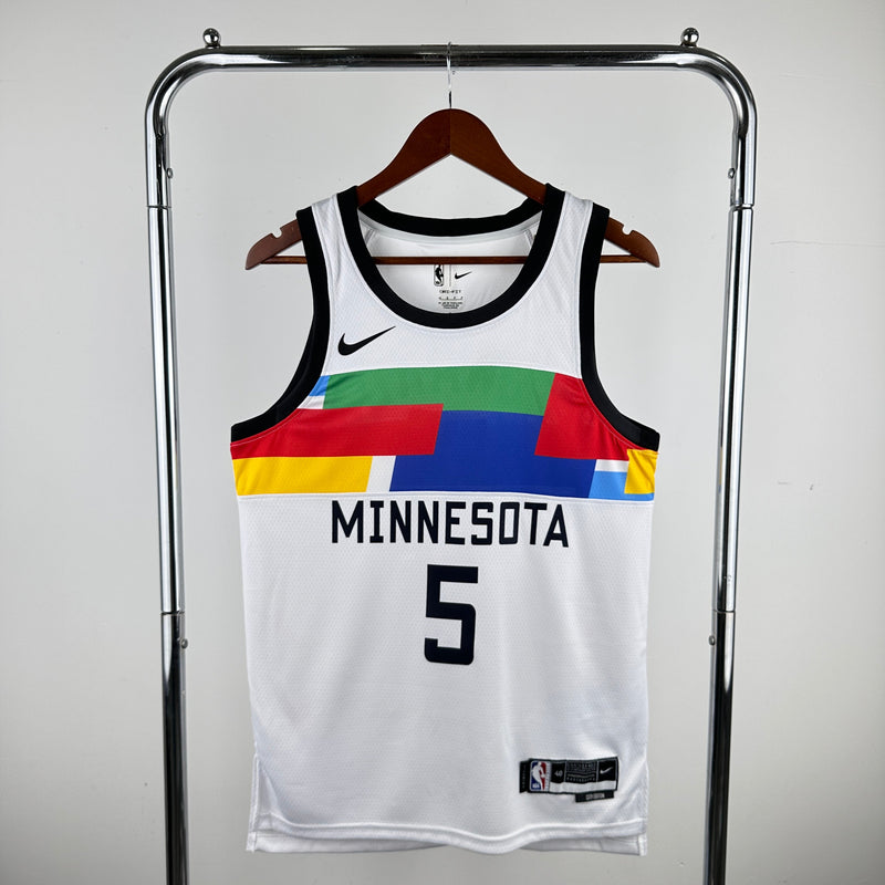 Regata Minnesota Timberwolves Branca Swingman 2022/23  - City Edition