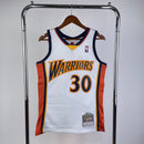 Regata Golden State Warriors Stephen Curry Branca 2009/10 - Hardwood Classics