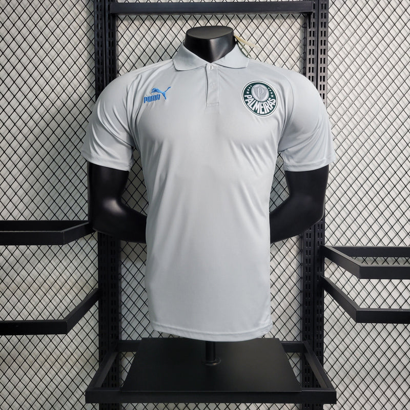 Camisa Polo Treino Palmeiras Cinza 2023/24 - Masculina