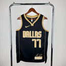 Regata Dallas Mavericks Preta e Dourado 2024/25 - Select Series