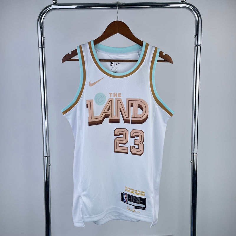 Regata Cleveland Cavaliers Branca Swingman 2022/23 - City Edition