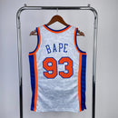 Regata BAPE x Mitchell & Ness New York Knicks Branca ABC Basketball Swingman 1998/99 - Hardwood Classics