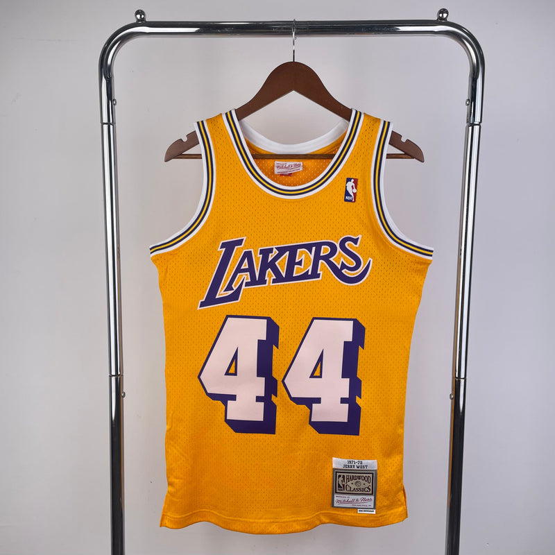 Regata Los Angeles Lakers Amarela 1971/72 - Hardwood Classics