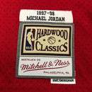 Regata Chicago Bulls Michael Jordan Vermelha 1997/98 - Hardwood Classics