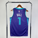 Regata Charlotte Hornets Roxa 2020/21 Swingman - Statement Edition
