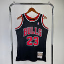 Regata Chicago Bulls Michael Jordan Preta 1997/98 - Hardwood Classics