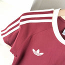 Camiseta Adicolor Classics 3 Linhas México 2024 - Vermelha