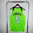 Regata Minnesota Timberwolves Verde limao 2020/21 Swingman - Statement Edition