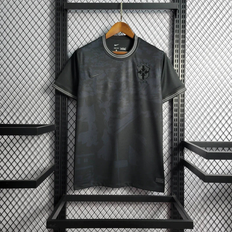 Camisa Brasil Edição Especial All Black 2022 Torcedor - Masculina