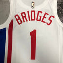 Regata Brooklyn Nets Branca 2022/23 Swingman - Classic Edition