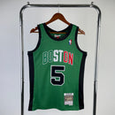 Regata Boston Celtics Kevin Garnett Verde 2007/08 - Hardwood Classics