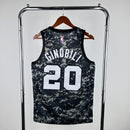 Regata San Antonio Spurs Camuflada Swingman 2017/18 - City Edition