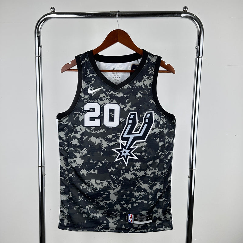 Regata San Antonio Spurs Camuflada Swingman 2017/18 - City Edition