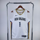 Regata New Orleans Pelicans Branca Swingman - Association Edition