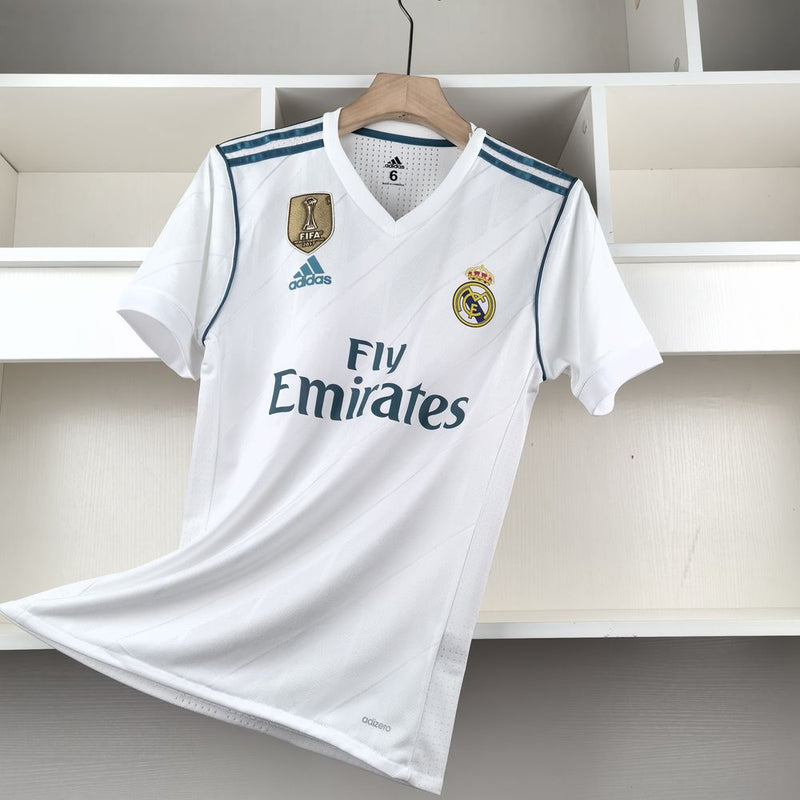 Camisa 1 Real Madrid Retrô 2017/18 Jogador - Masculina