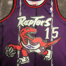 Regata Toronto Raptors Vince Carter Roxo 1998/99 - Hardwood Classics