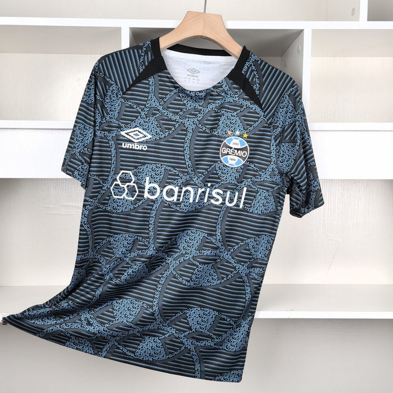 Camisa Aquecimento Grêmio 2024/25 Azul - Masculina