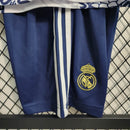 Conjunto Infantil Real Madrid Dragon Branca 2023 - Unissex