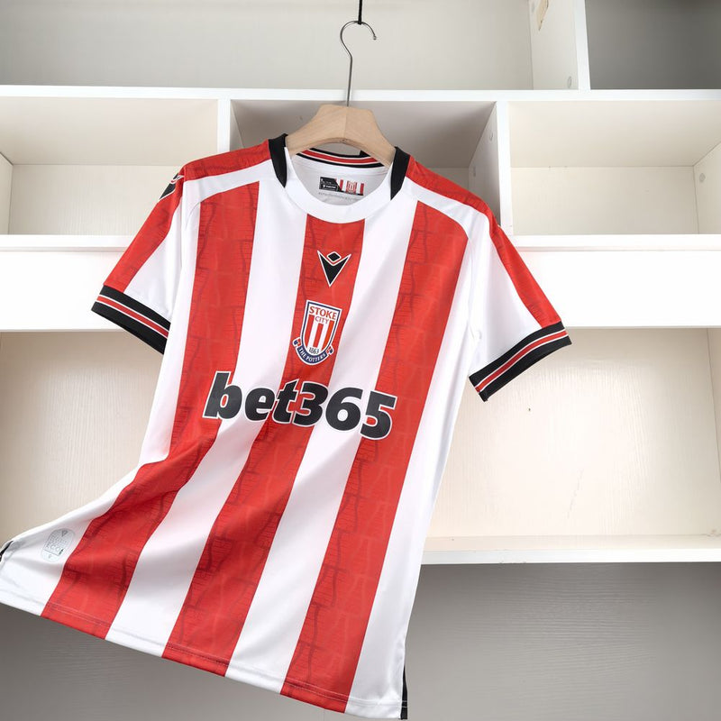 Camisa 1 Stoke City 24/25 Torcedor - Masculina