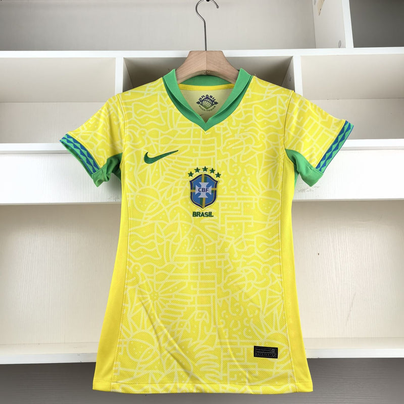 Camisa 1 Brasil 24/25 Torcedora - Feminina