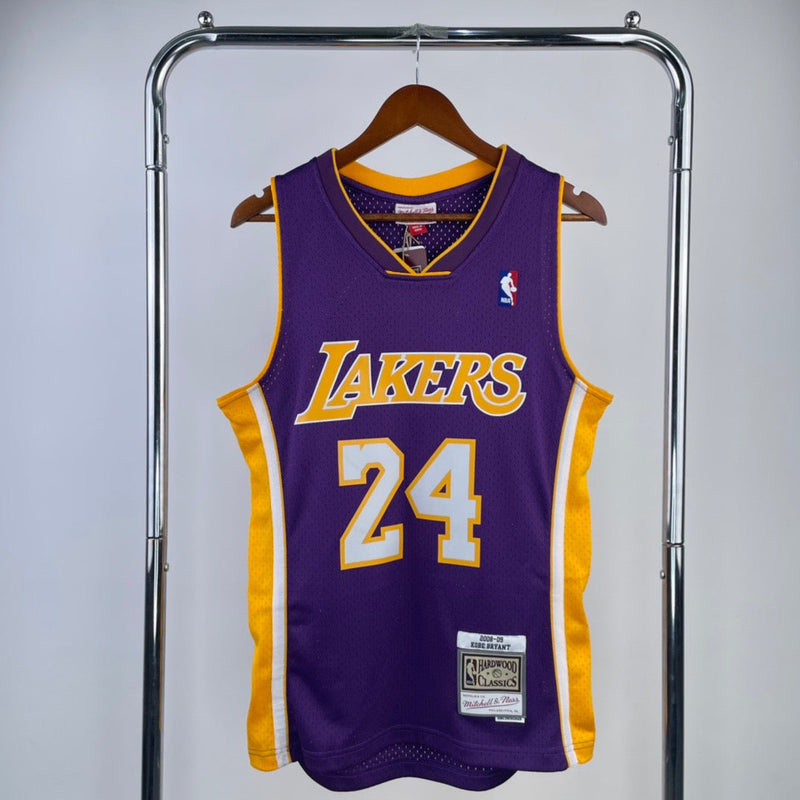 Regata Los Angeles Lakers Kobe Bryant Roxa 2008/09 - Hardwood Classics