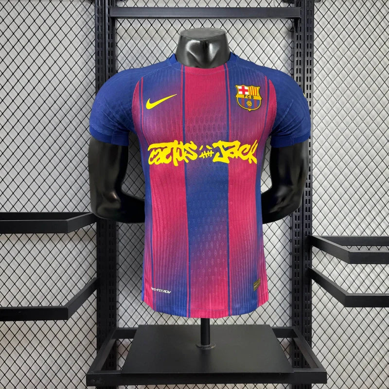 Camisa 1 Barcelona 2025/26 Jogador - Masculina