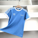 Camiseta  Adicolor Classics 3 Linhas Itália 2024 - Azul