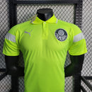 Camisa Polo Treino Palmeiras Verde Florescente 2023/24 - Masculina