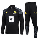 Agasalho Treino Borussia Dortmund Preto 23/24 - Masculino