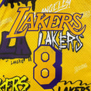 Regata Los Angeles Lakers Kobe Bryant Slap Sticker Amarela 1996/97 - Hardwood Classics