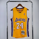 Regata Los Angeles Lakers Kobe Bryant Amarela 2008/09 - Hardwood Classics
