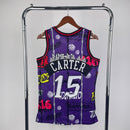 Regata Toronto Raptors Slap Stricker Roxo 1998/99 - Hardwood Classics