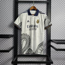 Camisa Real Madrid Dragon Branca 2022/23 Torcedor - Masculina