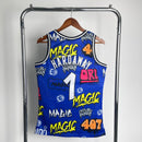 Regata Orlando Magic Slap Sticker Azul 1994/95 - Hardwood Classics