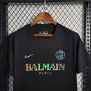 Camisa Edição Exclusiva Paris Saint Germain x Balmain Paris 2023 - Masculina