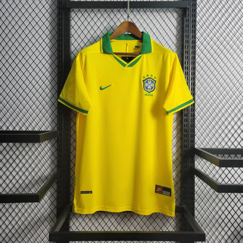 Camisa 1 Brasil Retrô 1997 - Masculina