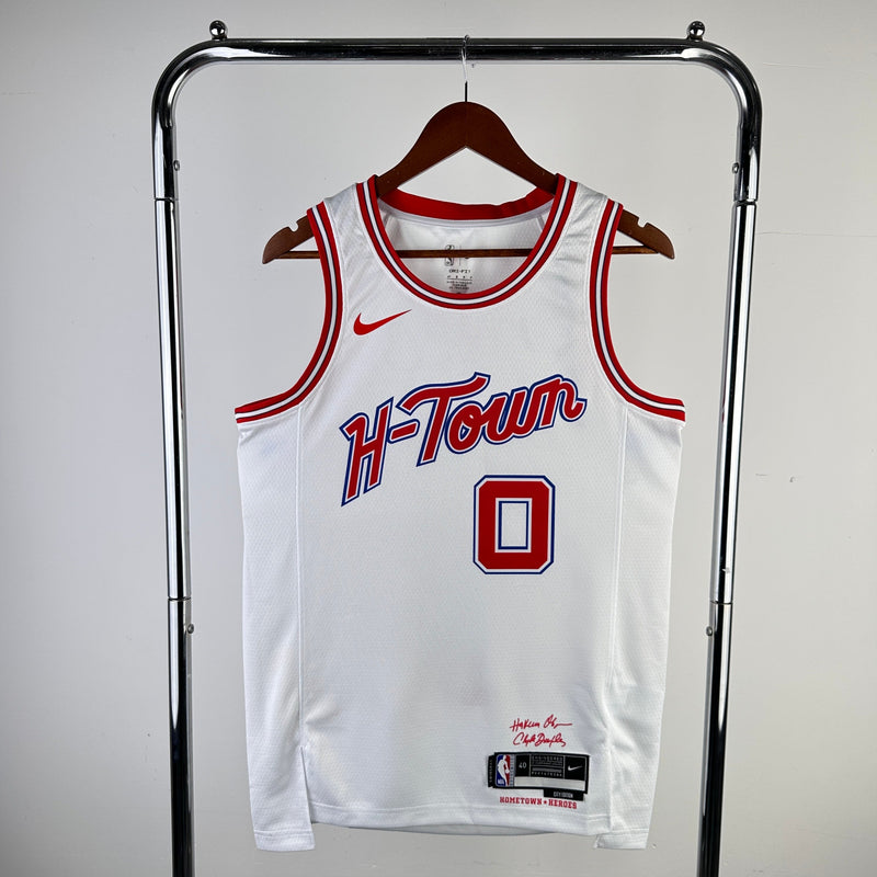 Regata Houston Rockets Branca Swingman 2023/24 - City Edition