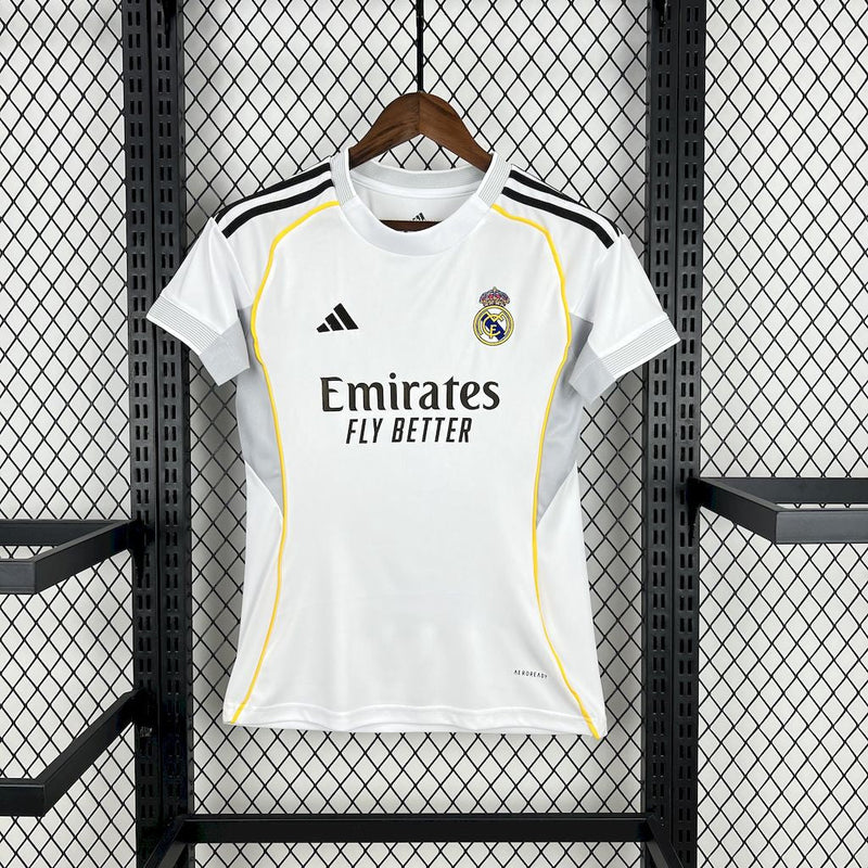 Camisa 1 Real Madrid 2025/26 Torcedora - Feminina