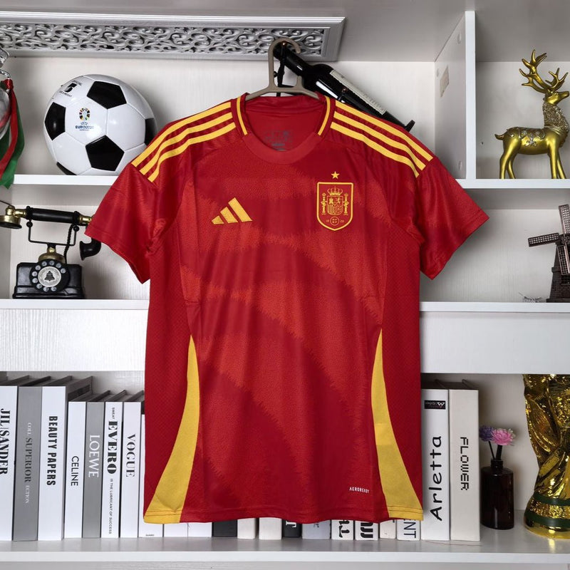 Camisa 1 Espanha 24/25 Torcedor - Masculina